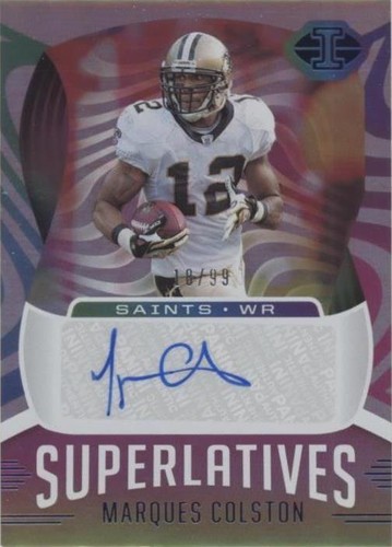 2021 Panini Illusions Marques Colston #SU-24