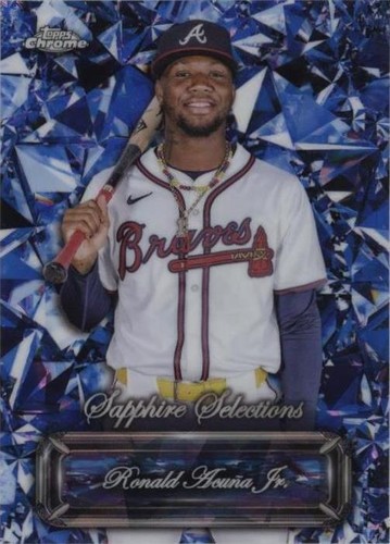 2024 Topps Chrome Sapphire Edition - Ronald Acuña Jr. #SS-13