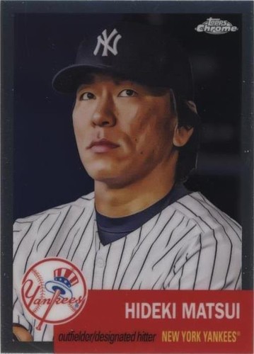 2022 Topps Chrome Platinum Anniversary - Hideki Matsui #83