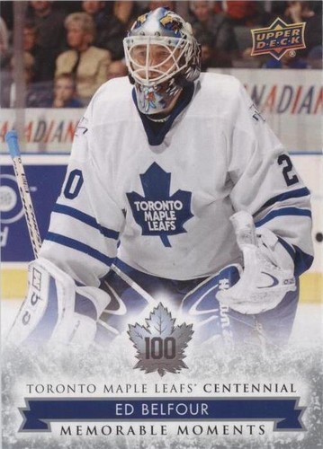 2017 Upper Deck Toronto Maple Leafs Centennial - Ed Belfour #195