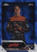 2023 Topps Chrome Sapphire Edition Formula 1 - Oscar Piastri #40