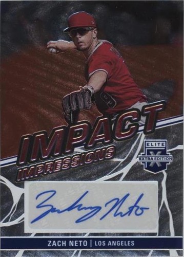 2023 Panini Elite Extra Edition - Zach Neto #II-ZNT
