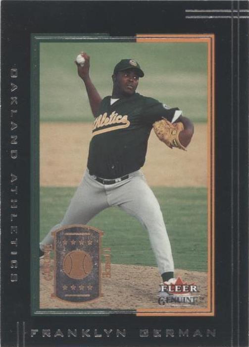 2002 Fleer Genuine - Franklyn German #118