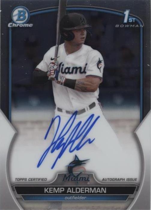 2023 Bowman Draft - Kemp Alderman #CDA-KA