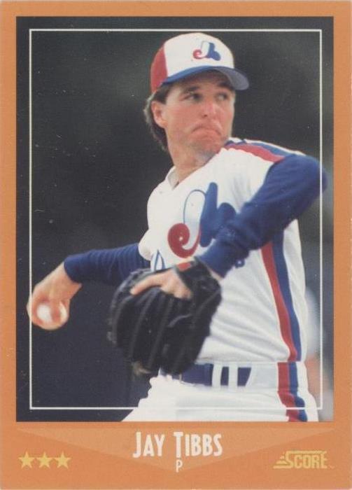 1988 Score - Jay Tibbs #608