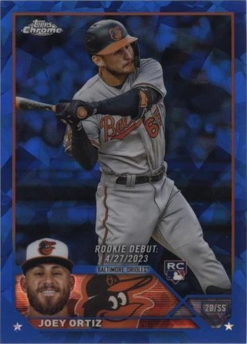 2023 Topps Chrome Update Series Sapphire Edition - Joey Ortiz #USCS103