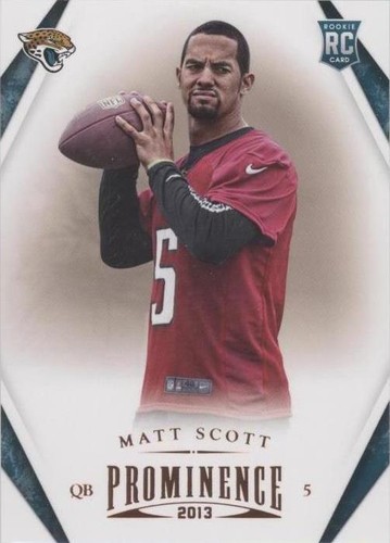 2013 Panini Prominence Matt Scott #169