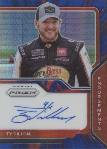 2021 Panini Prizm - Ty Dillon #E-TY