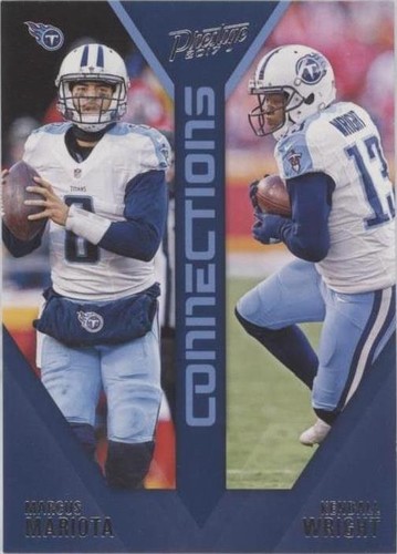 2017 Panini Prestige Kendall Wright Marcus Mariota #5