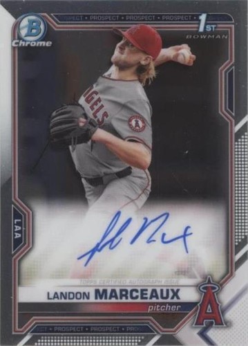2021 Bowman Draft - Landon Marceaux #CDA-LM