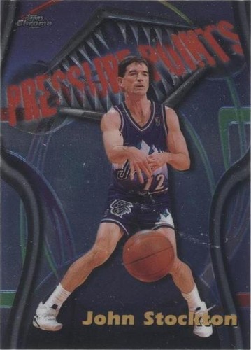 1997-98 Topps Chrome - John Stockton #4