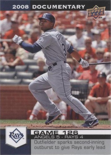 2008 Upper Deck Documentary - Carl Crawford #3800