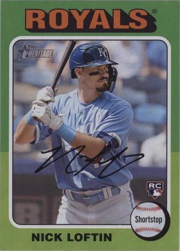 2024 Topps Heritage - Nick Loftin #482