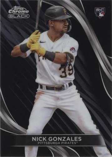 2024 Topps Chrome Black - Nick Gonzales #22