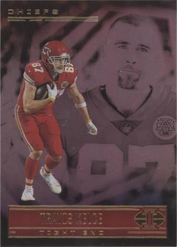 2021 Panini Illusions Travis Kelce #25