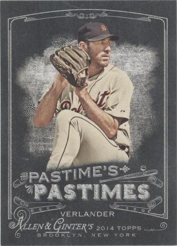 2014 Topps Allen & Ginter's - Justin Verlander #PP-JVE