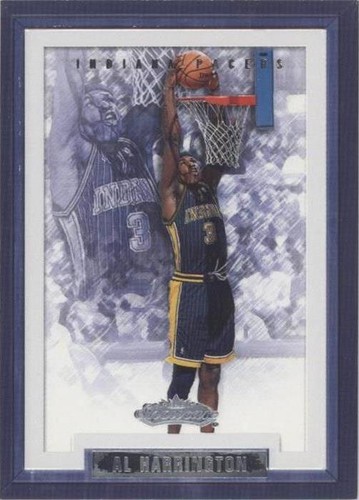 2002-03 Fleer Showcase - Al Harrington #87