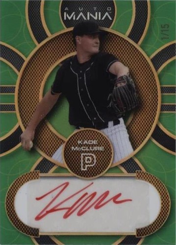 2023 Wild Card Auto Mania - Kade McClure #AM-C25