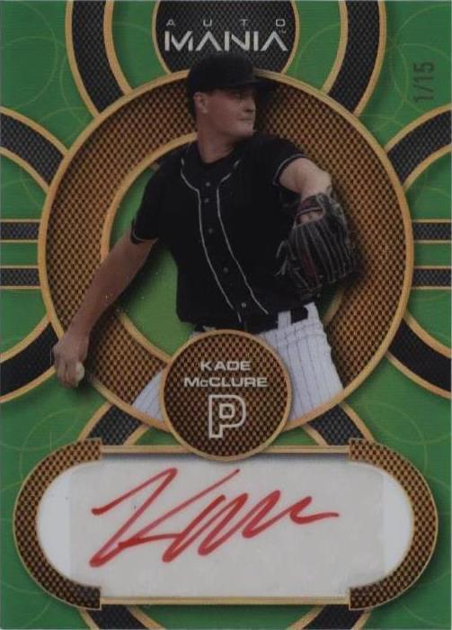 2023 Wild Card Auto Mania - Kade McClure #AM-C25