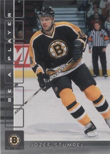 2001-02 In the Game Be A Player Memorabilia - Jozef Stumpel #469
