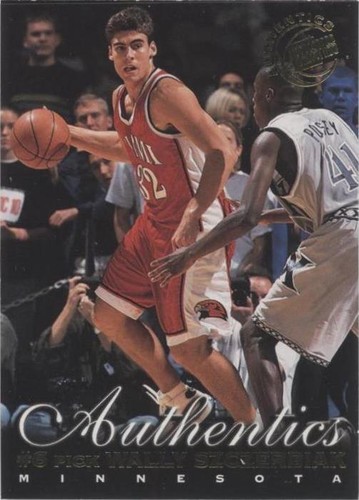 1999 Press Pass Authentics - Wally Szczerbiak #6