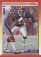 1990 Score Cornelius Bennett #256