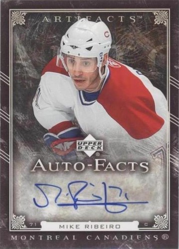 2006-07 Upper Deck Artifacts - Mike Ribeiro #AF-RO