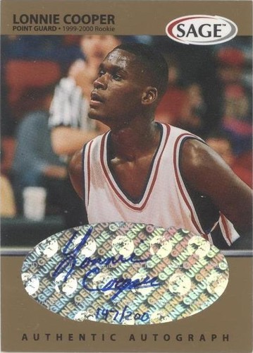1999 SAGE - Lonnie Cooper #A14