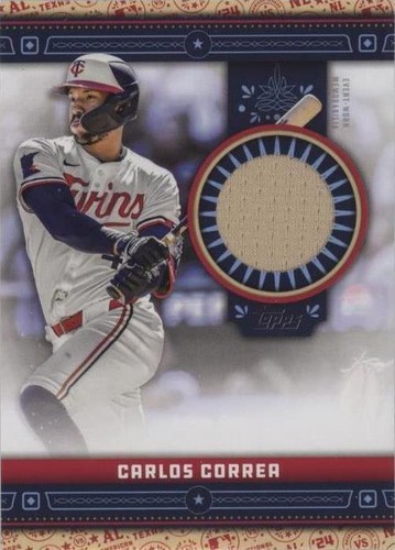 シングルカード Topps - topps carlos correa 1987 relic card シングルカード Topps - topps carlos correa 1987 relic card