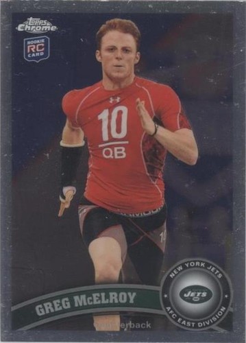 2011 Topps Chrome Greg McElroy #86