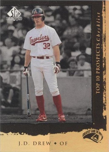 1999 SP Top Prospects - J.D. Drew #1