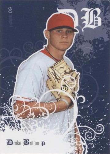 2008 Just Minors Justifiable - Drake Britton #JF-07