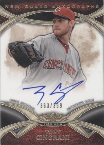 2014 Topps Tier One - Tony Cingrani #NGA-TCI
