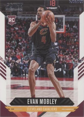 2021 Panini Chronicles Essentials Evan Mobley #334 RC Rookie Red