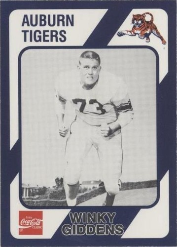 1989 Collegiate Collection Auburn Tigers Winky Giddens #379