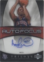 2006-07 Upper Deck Trilogy - Marcus Williams #AF-MW