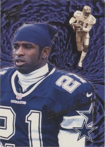 1999 Pacific Aurora Deion Sanders #43