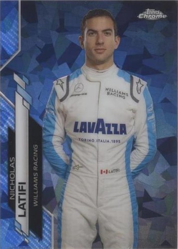 2020 Topps Chrome Sapphire Edition Formula 1 - Nicholas Latifi #20