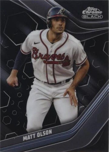 2023 Topps Chrome Black - Matt Olson #92