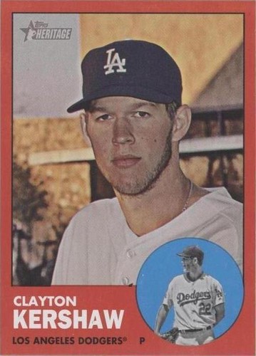 2012 Topps Heritage - Clayton Kershaw #210