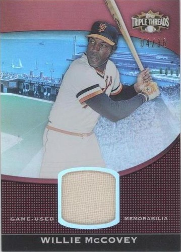 2011 Topps Triple Threads - Willie McCovey #TTUSR-97