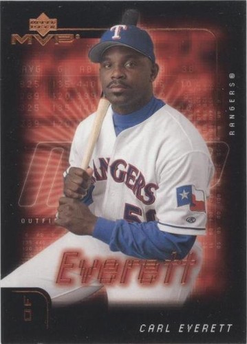 2002 Upper Deck MVP - Carl Everett #78