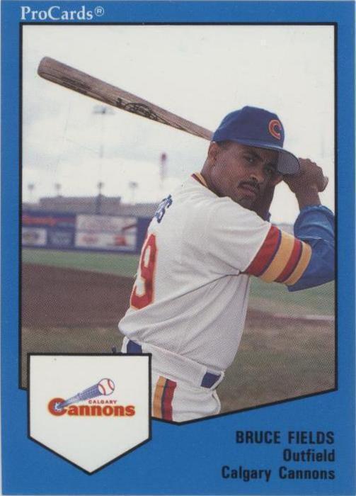 1989 ProCards Minor League Team Sets - Bruce Fields #534