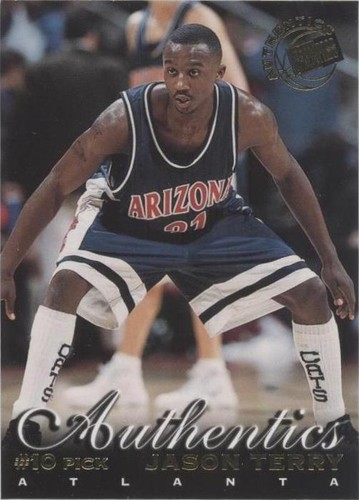 1999 Press Pass Authentics - Jason Terry #9