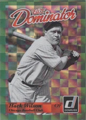 2014 Panini Hall of Fame - Hack Wilson #13