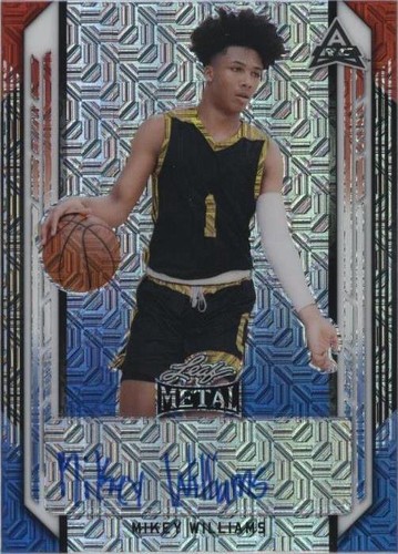 2021-22 Leaf Metal - Mikey Williams #BA-MW2