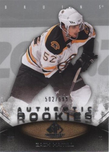 2010-11 SP Game Used Edition - Zach Hamill #185