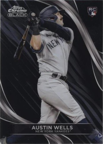 2024 Topps Chrome Black - Austin Wells #8