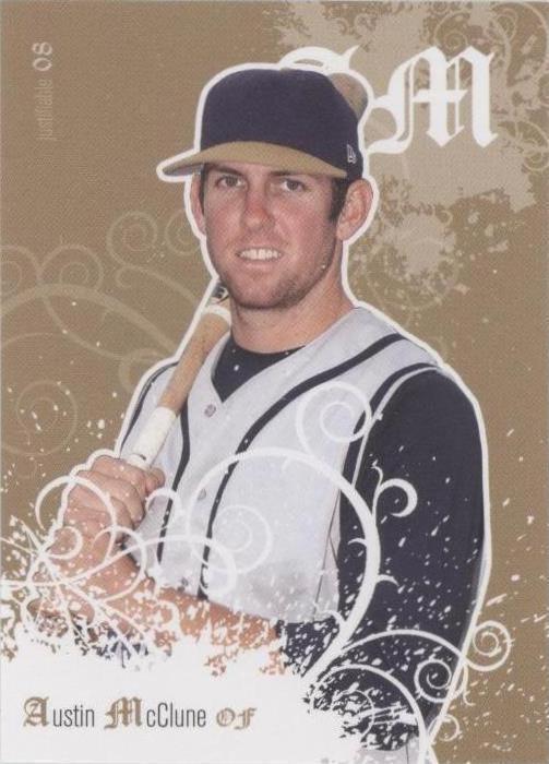 2008 Just Minors Justifiable - Austin Mcclune #JF-32