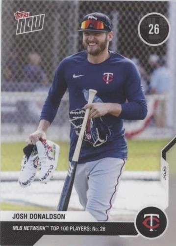 2020 Topps Now MLB Network Top 100 Players - Josh Donaldson #MN26